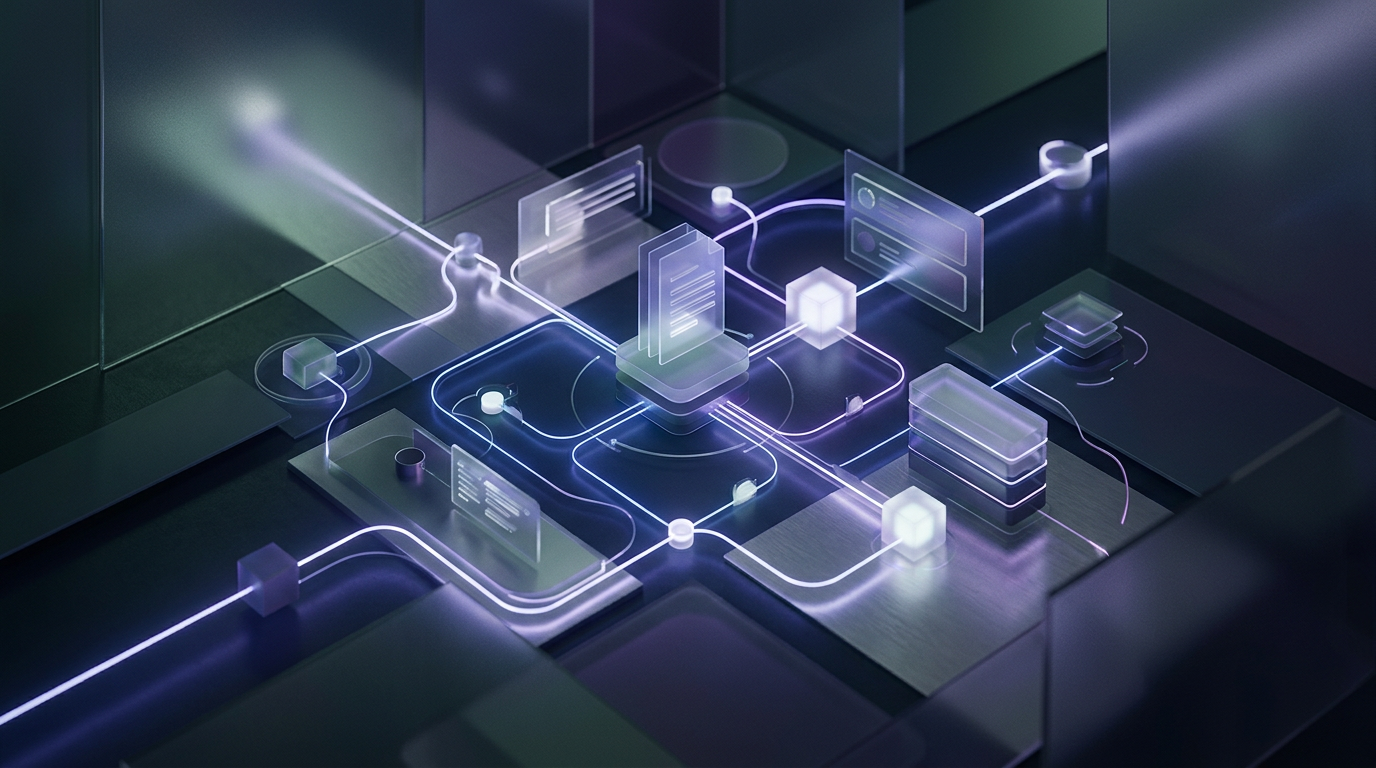 AI managing information retrieval and data flow