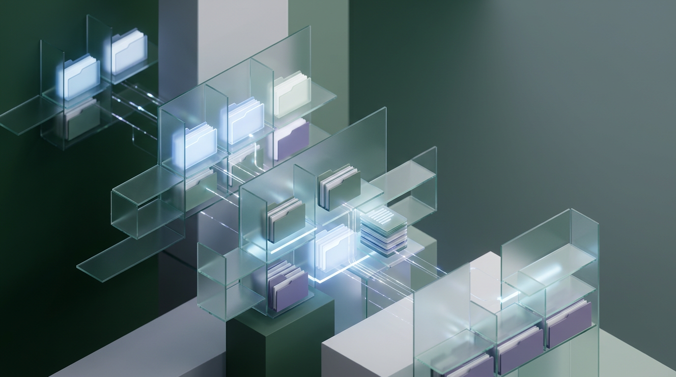 Digital library representing organized content