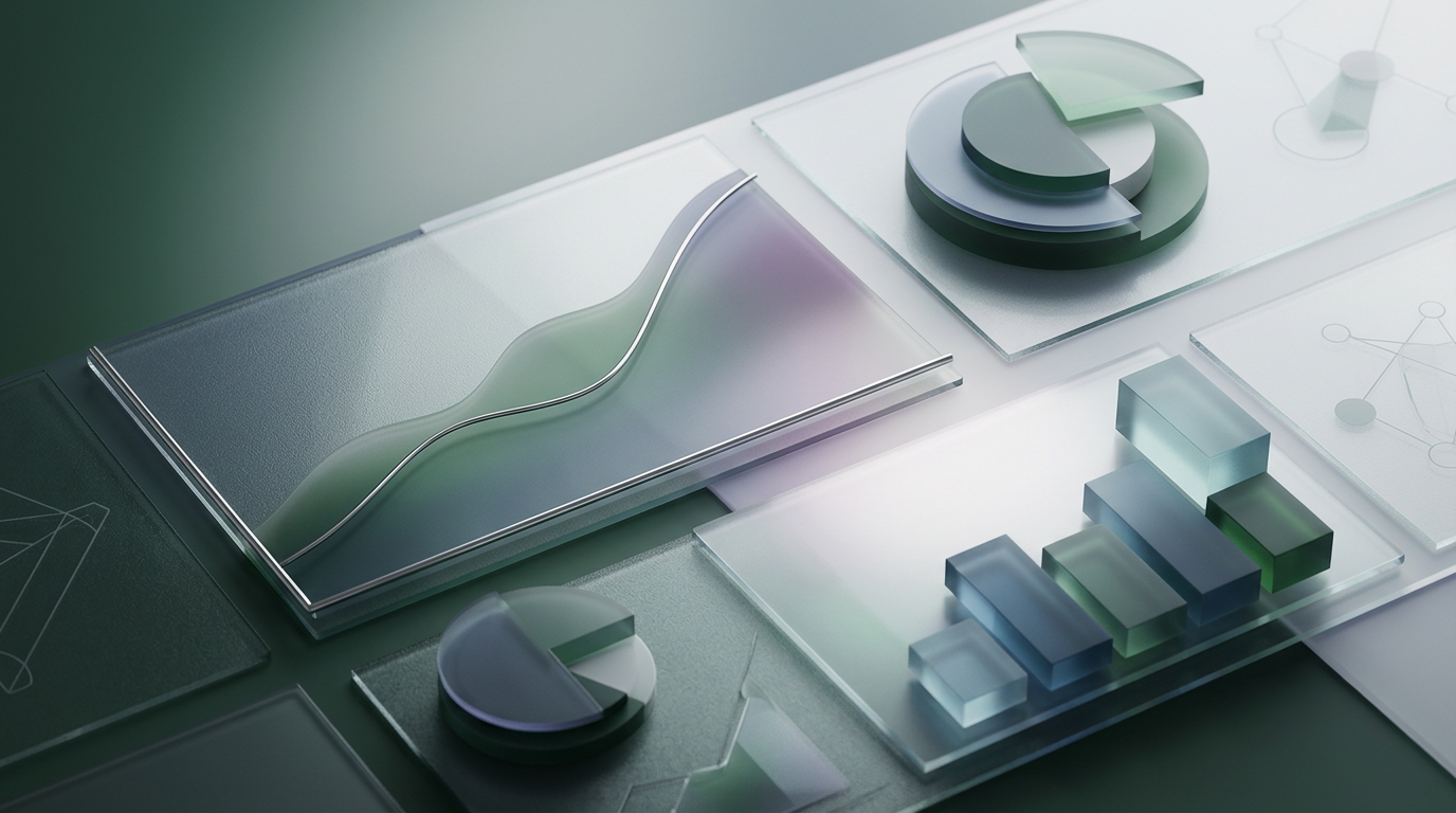 Data visualization of customer onboarding metrics and growth